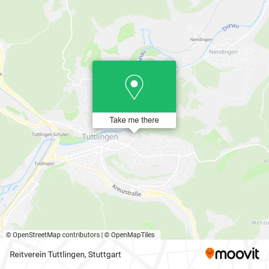 Карта Reitverein Tuttlingen