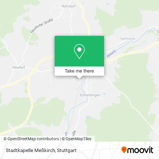 Карта Stadtkapelle Meßkirch