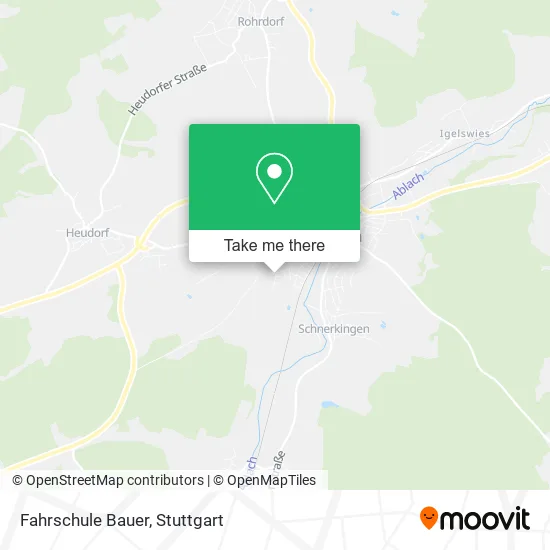 Карта Fahrschule Bauer