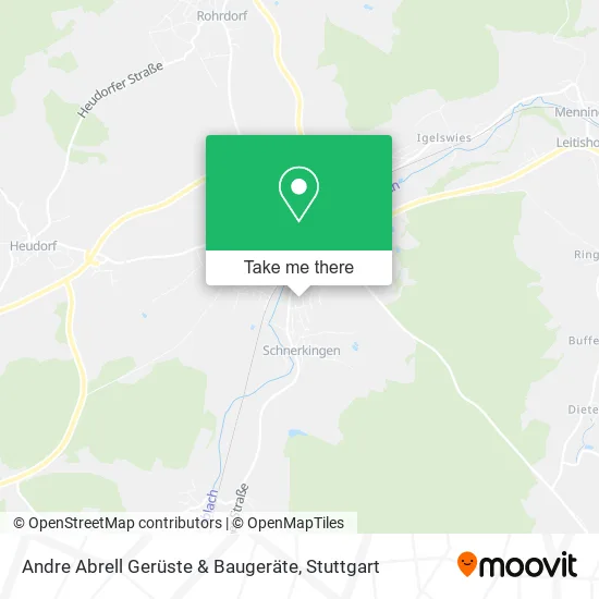 Карта Andre Abrell Gerüste & Baugeräte