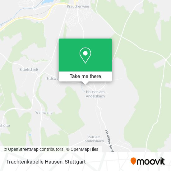 Trachtenkapelle Hausen map