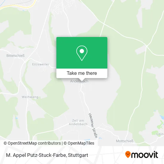 M. Appel Putz-Stuck-Farbe map