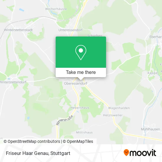 Карта Friseur Haar Genau