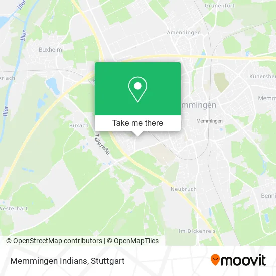 Карта Memmingen Indians
