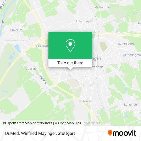 Dr.Med. Winfried Mayinger map