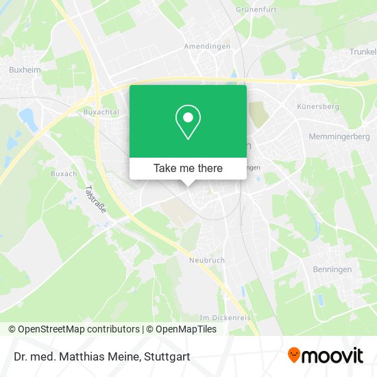 Dr. med. Matthias Meine map