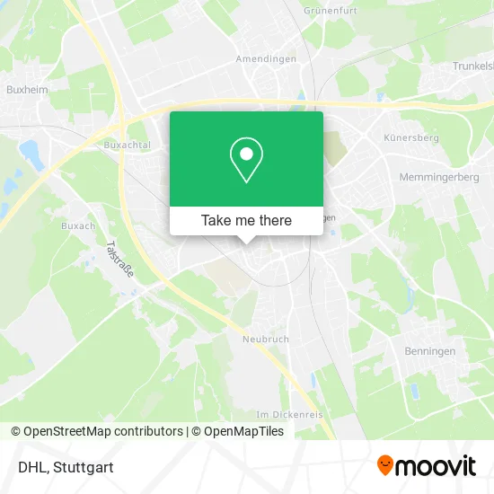 Карта DHL