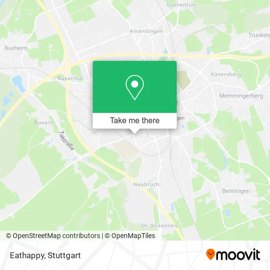 Карта Eathappy