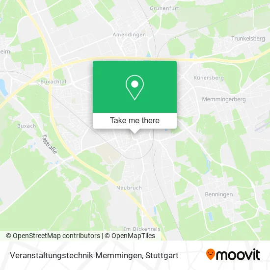 Карта Veranstaltungstechnik Memmingen