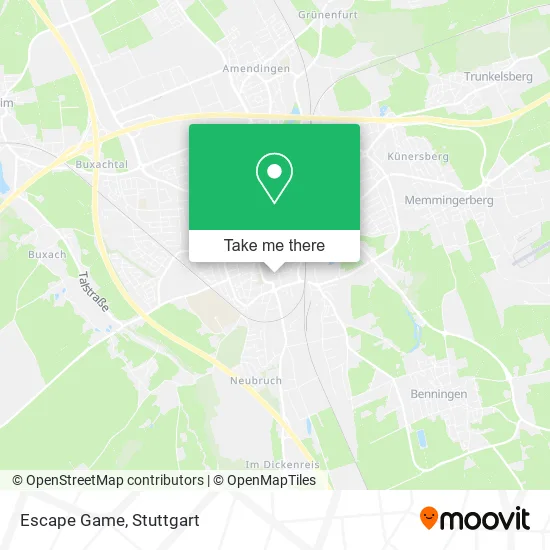Карта Escape Game