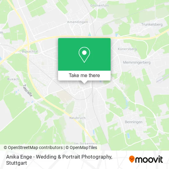 Карта Anika Enge - Wedding & Portrait Photography