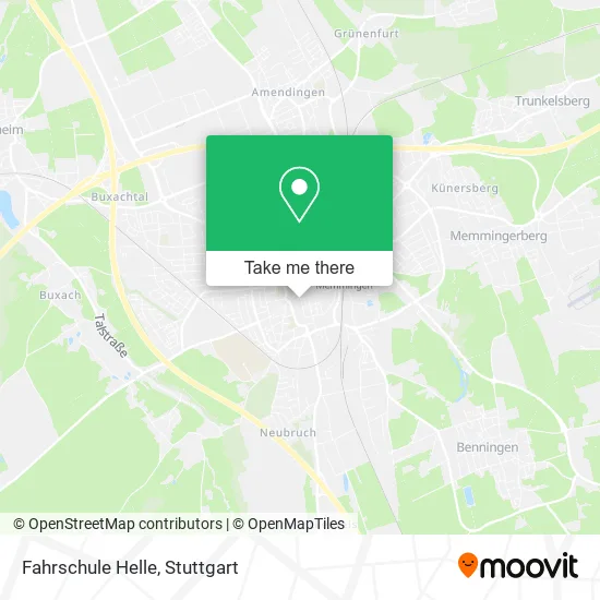 Карта Fahrschule Helle