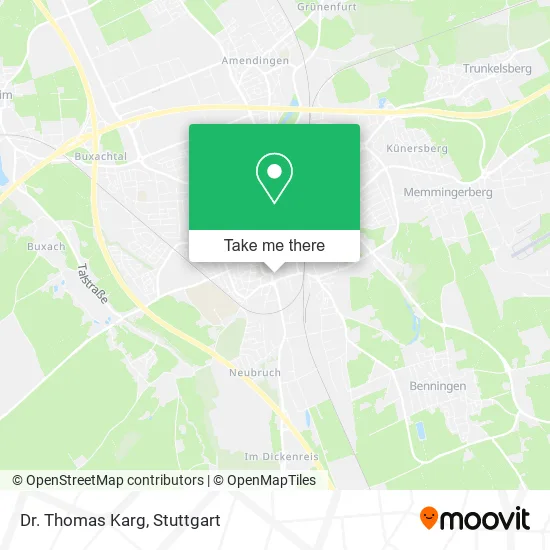 Карта Dr. Thomas Karg