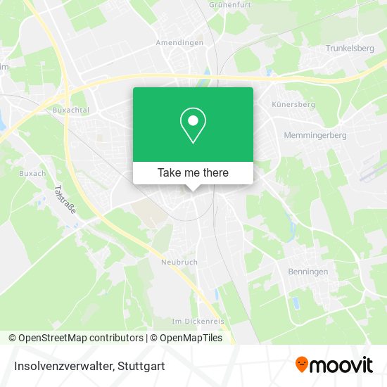 Карта Insolvenzverwalter