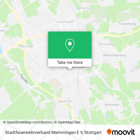 Stadtfeuerwehrverband Memmingen E V map