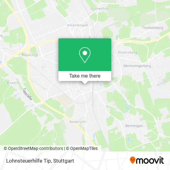 Карта Lohnsteuerhilfe Tip