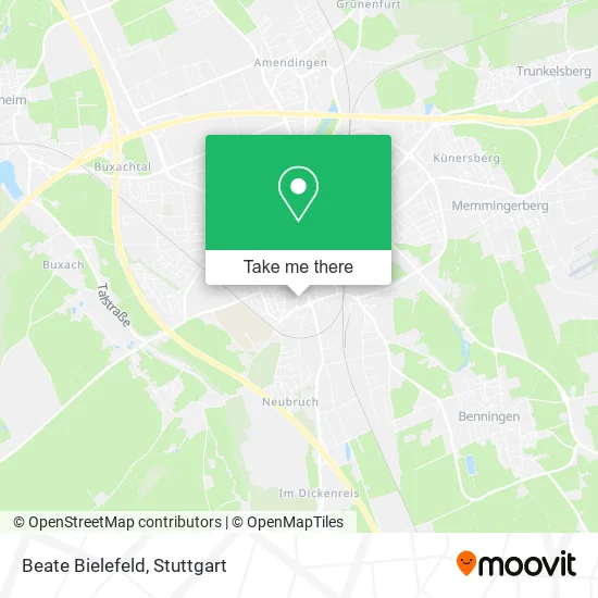 Карта Beate Bielefeld