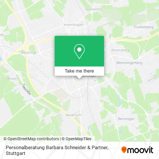 Карта Personalberatung Barbara Schneider & Partner