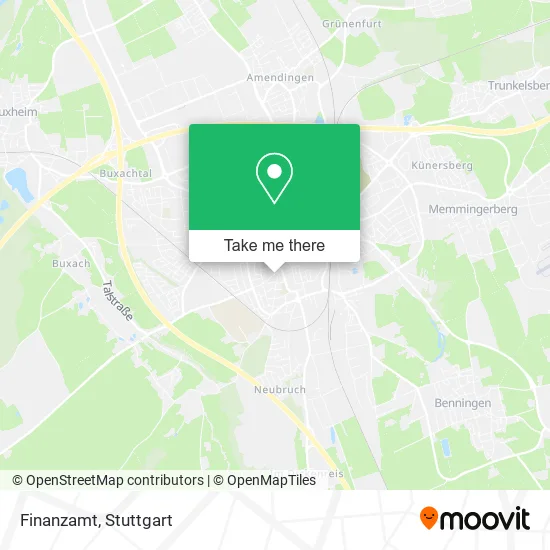 Карта Finanzamt