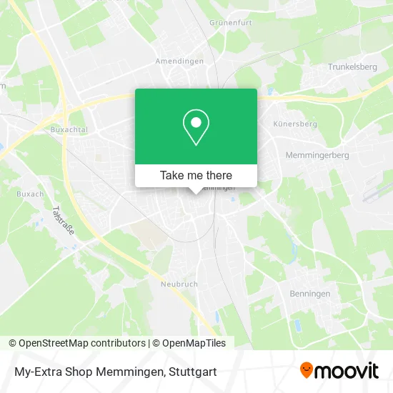Карта My-Extra Shop Memmingen