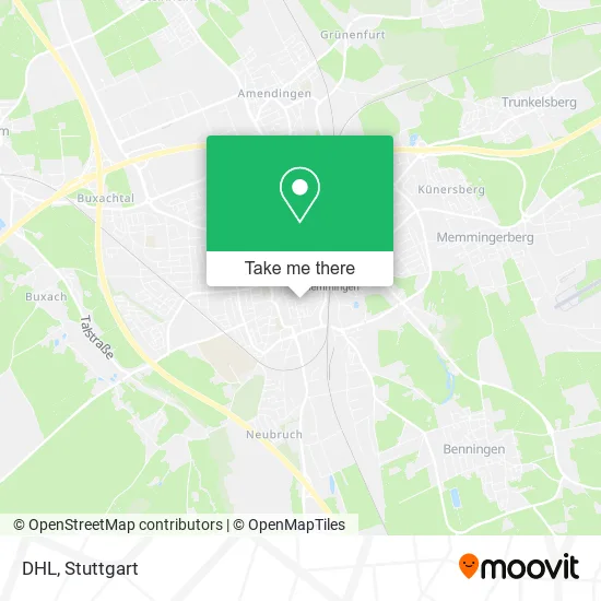 Карта DHL