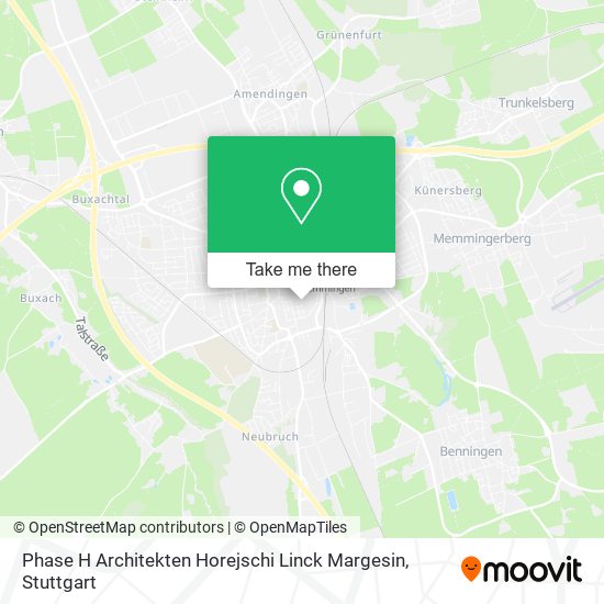 Phase H Architekten Horejschi Linck Margesin map