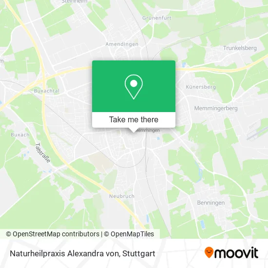 Карта Naturheilpraxis Alexandra von