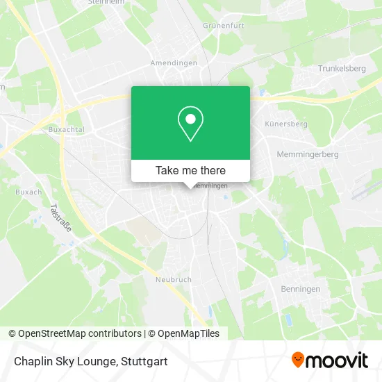 Карта Chaplin Sky Lounge
