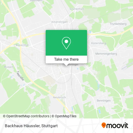 Карта Backhaus Häussler