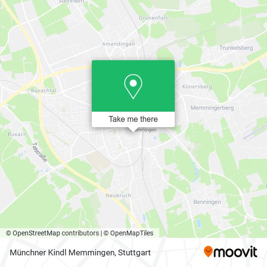 Карта Münchner Kindl Memmingen