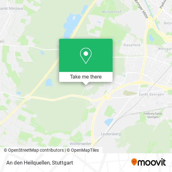 Карта An den Heilquellen