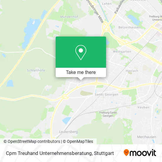 Карта Cpm Treuhand Unternehmensberatung