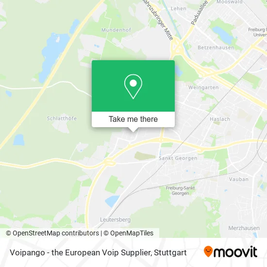 Карта Voipango - the European Voip Supplier
