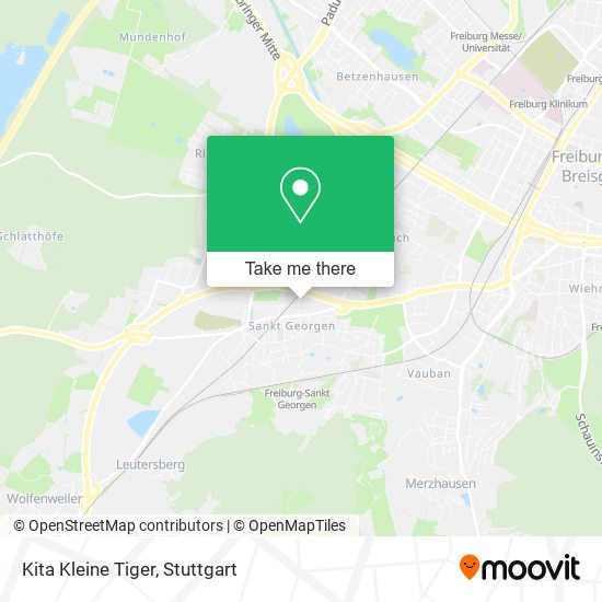 Kita Kleine Tiger map