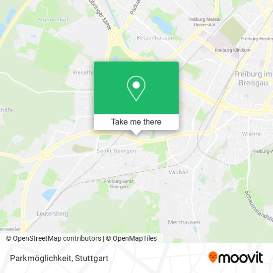Карта Parkmöglichkeit