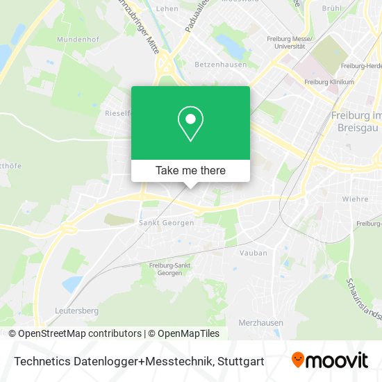 Technetics Datenlogger+Messtechnik map