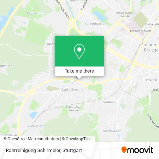 Карта Rohrreinigung Schirmeier