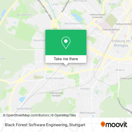 Карта Black Forest Software Engineering