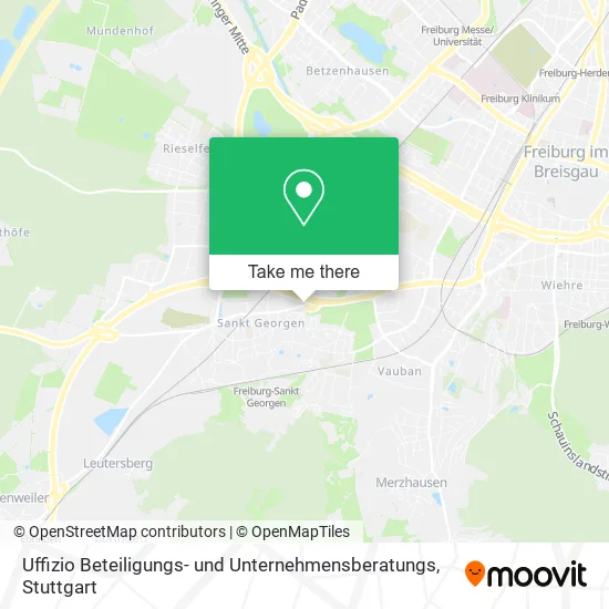 Карта Uffizio Beteiligungs- und Unternehmensberatungs
