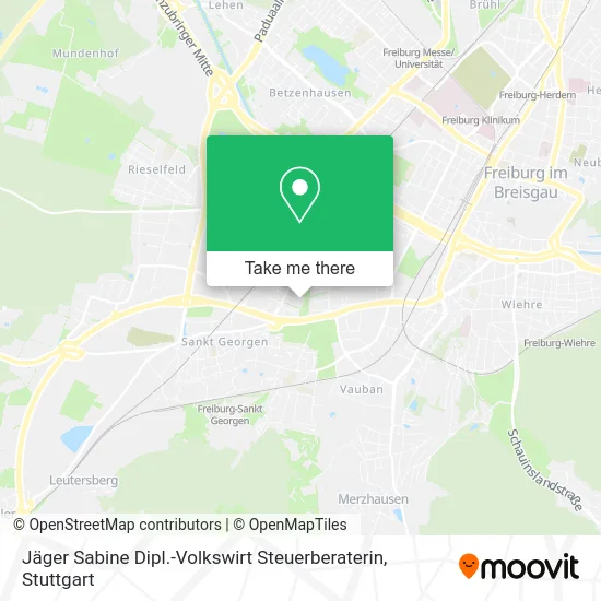 Карта Jäger Sabine Dipl.-Volkswirt Steuerberaterin