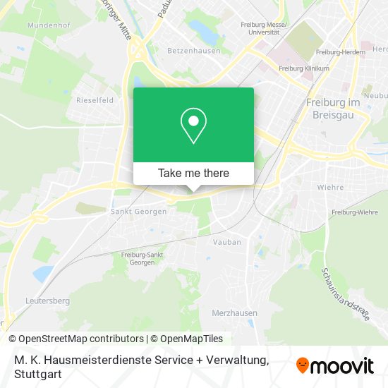 M. K. Hausmeisterdienste Service + Verwaltung map