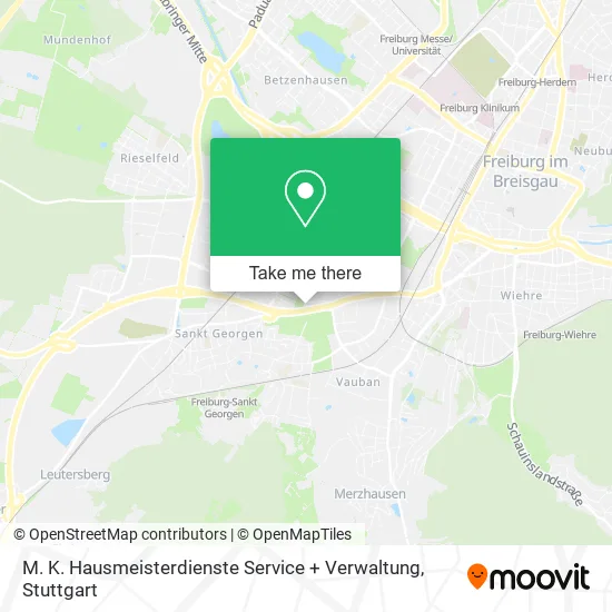 Карта M. K. Hausmeisterdienste Service + Verwaltung