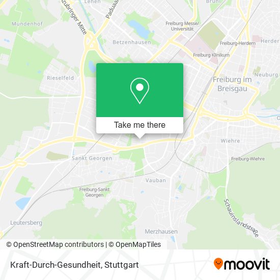 Kraft-Durch-Gesundheit map