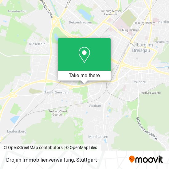 Drojan Immobilienverwaltung map