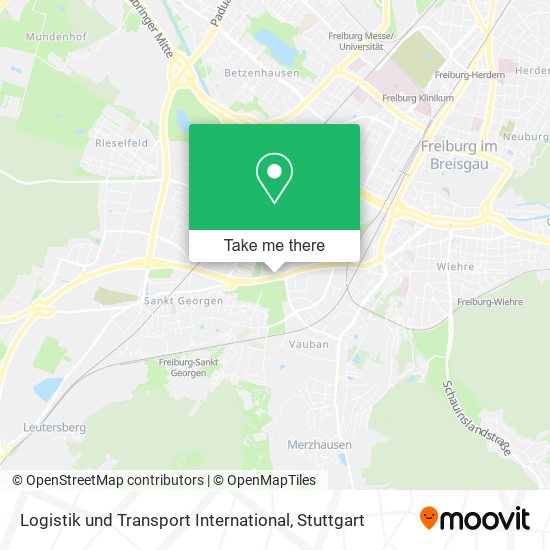 Logistik und Transport International map