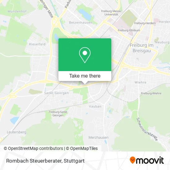 Карта Rombach Steuerberater