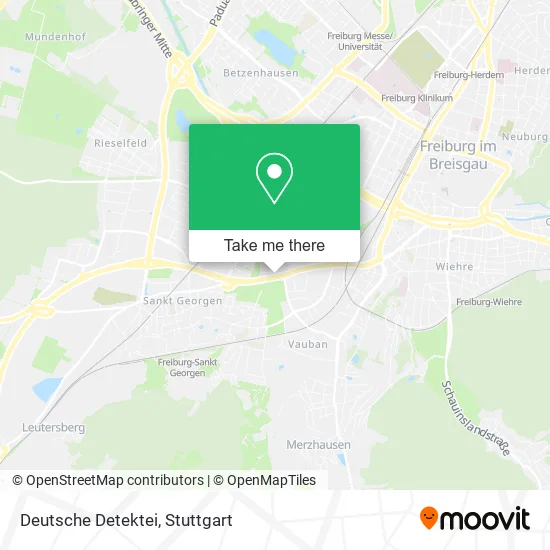 Карта Deutsche Detektei