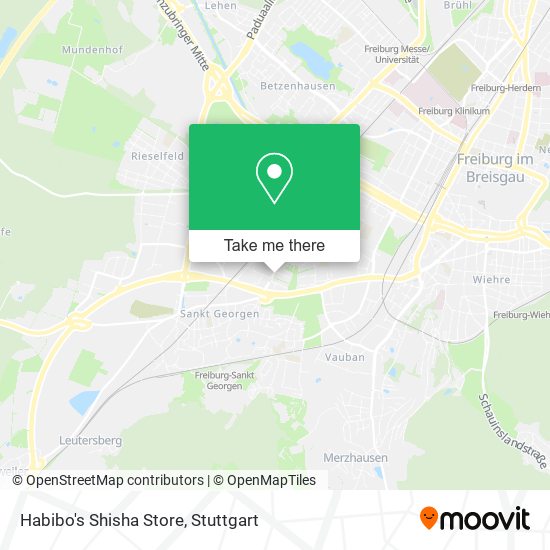 Habibo's Shisha Store map