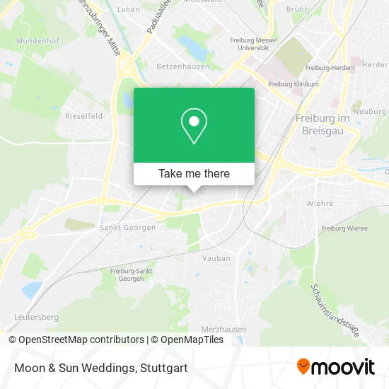 Карта Moon & Sun Weddings