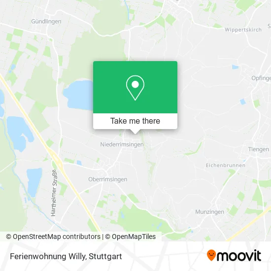 Карта Ferienwohnung Willy